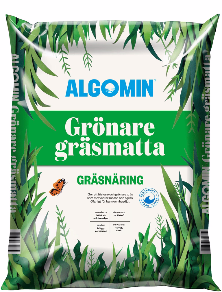 Algomin Grönare gräs 350m2