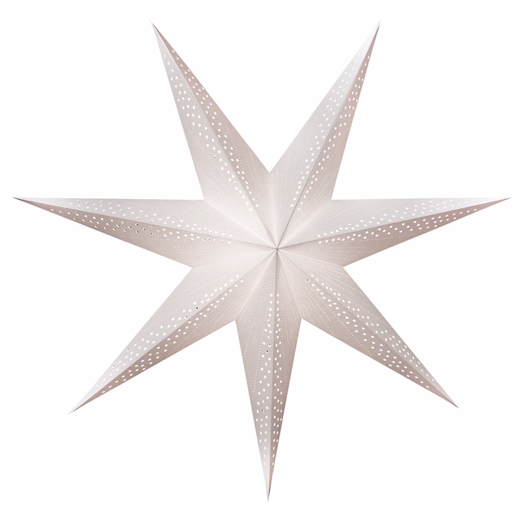 Advent star White 100 cm