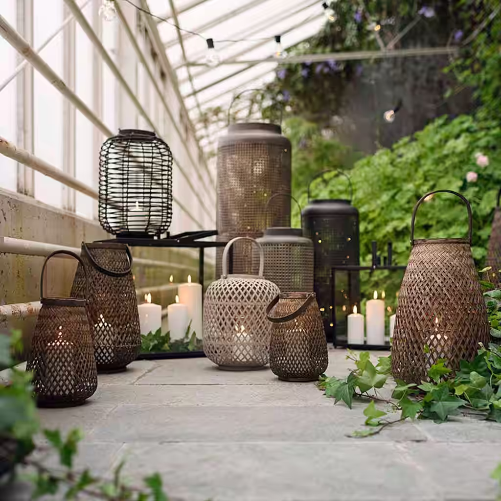 40% off all lanterns and candle holders 