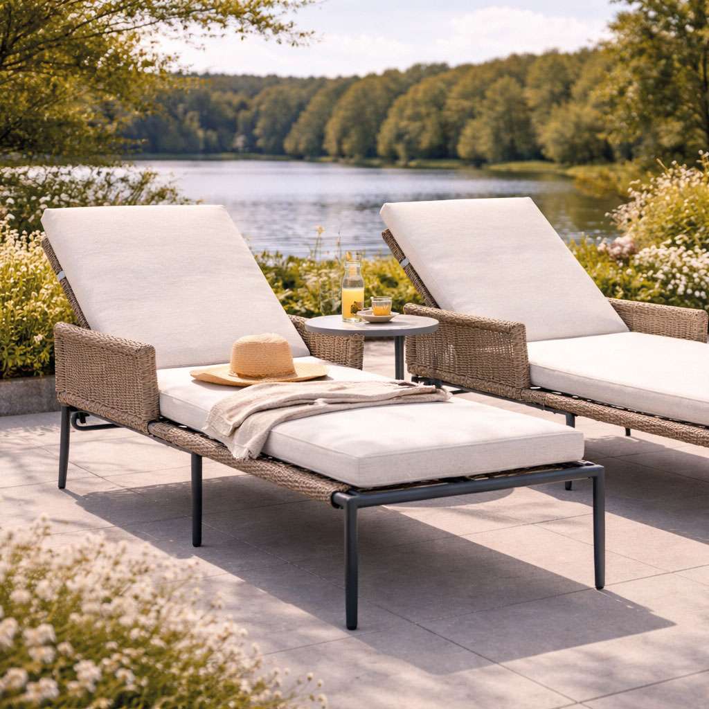 Image of Solsängar och solstolar