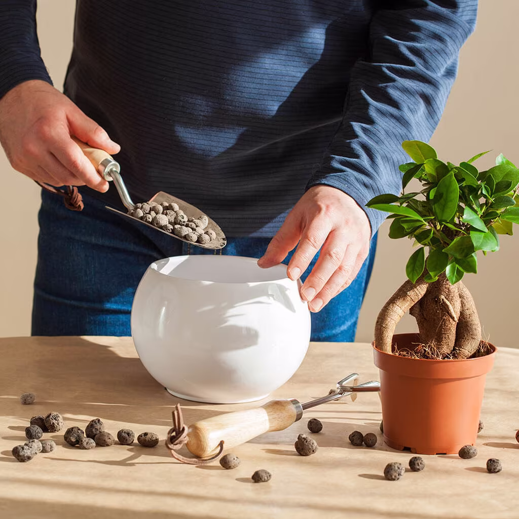 Dränering och luftig jord – med lecakulor 