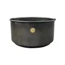 K&C metal bowl D36 grey