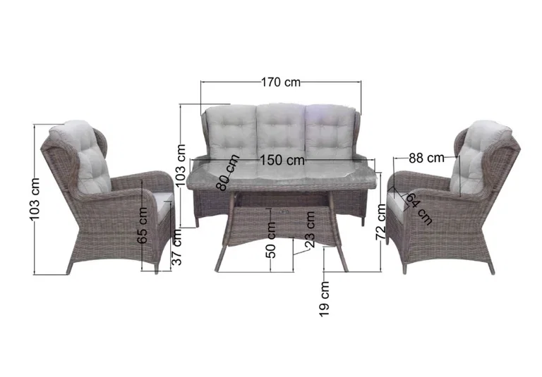 Sofa Set Saltnes