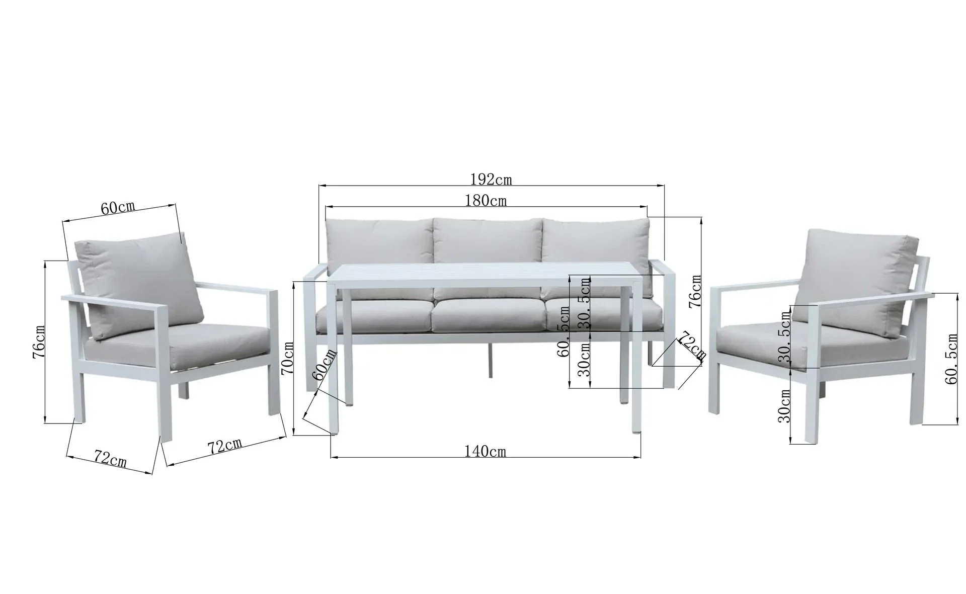 Sofa Set Oslo