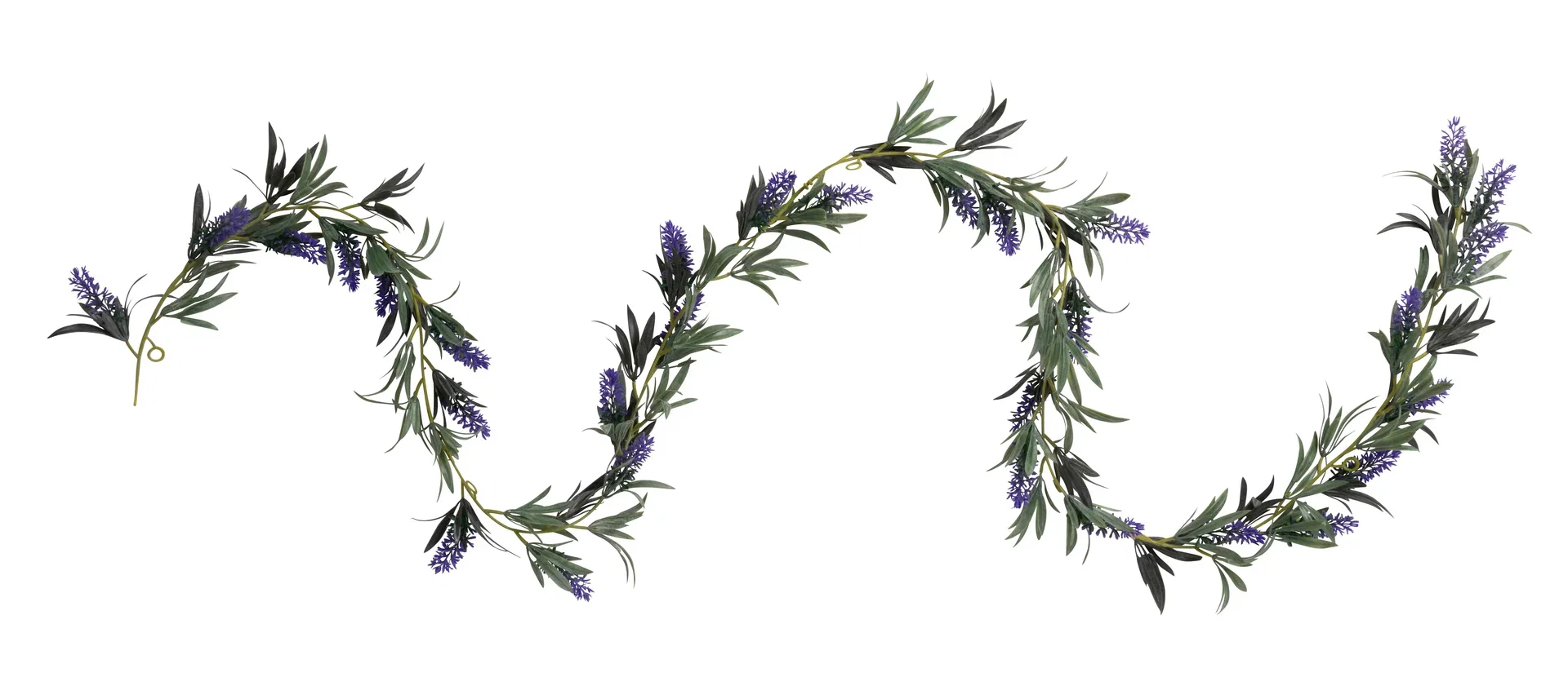 Lavender garland artificial