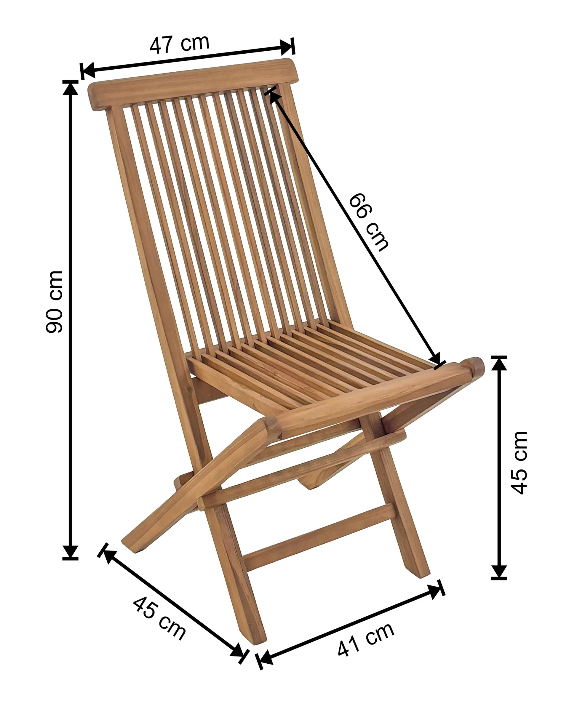 Café Chairs Skanden Teak