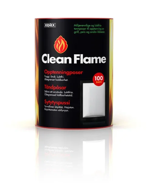 Fire Bags Clean Flame 100.
