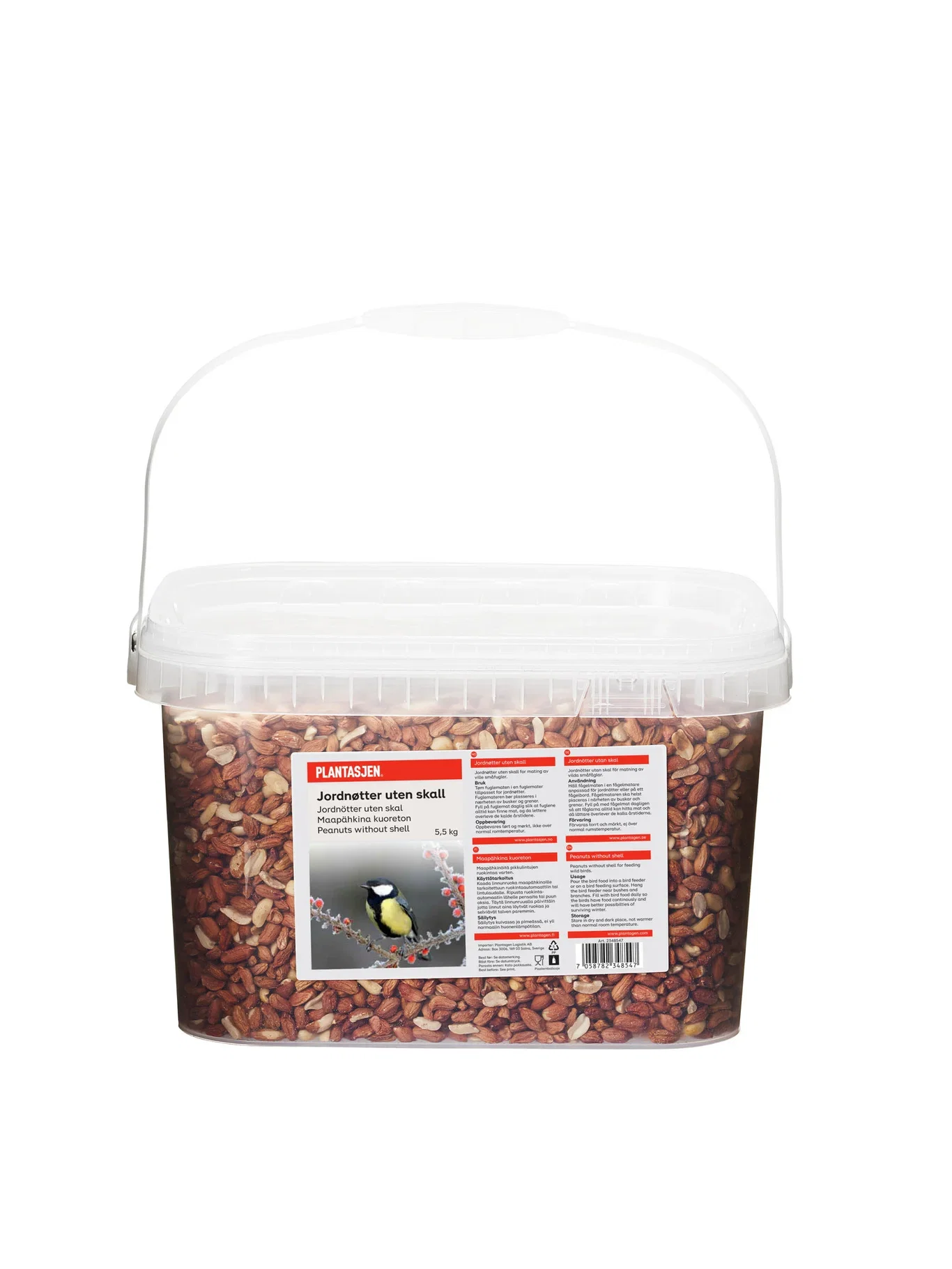 Peanuts 5.5kg in a bucket