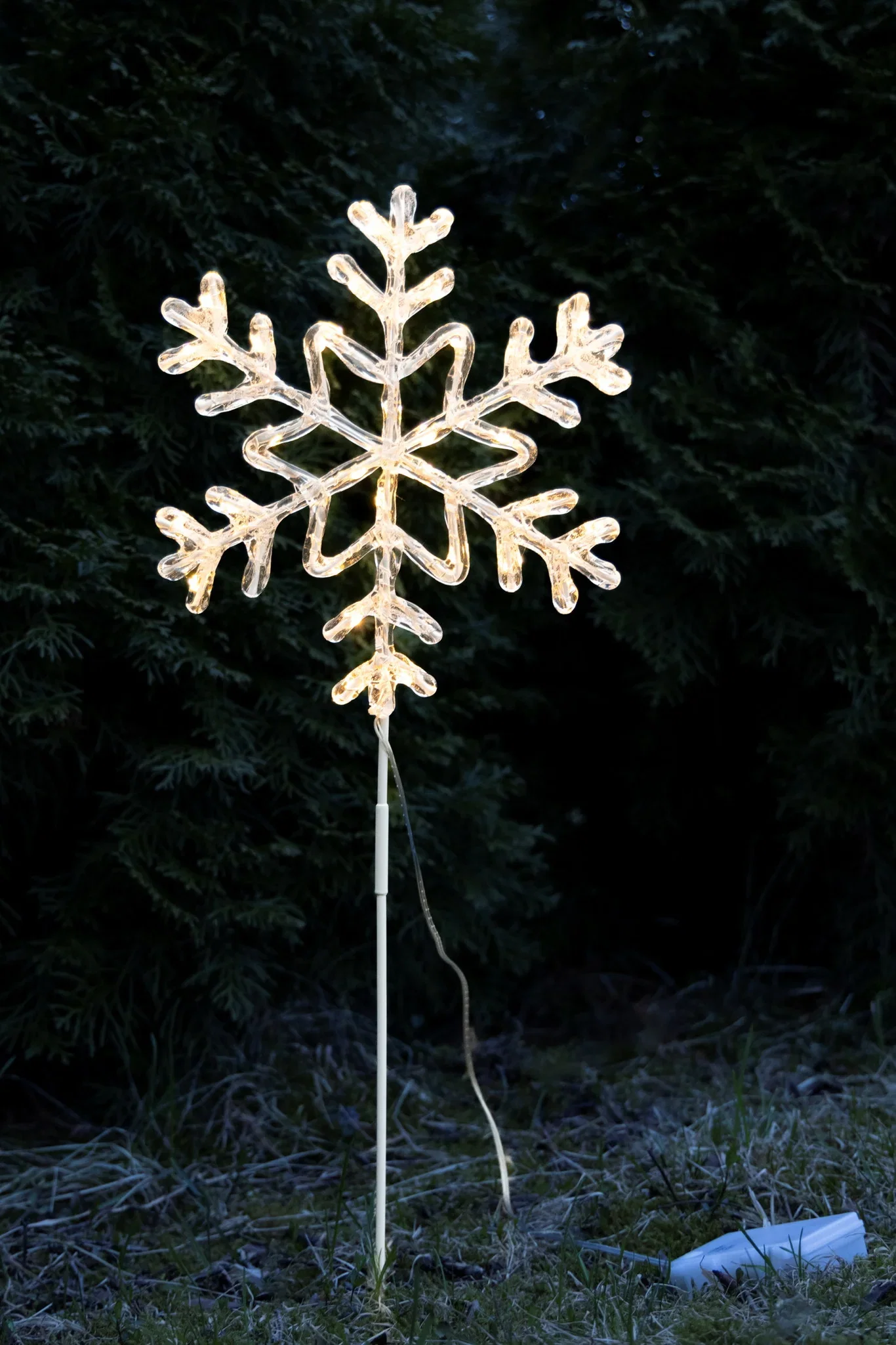 Snöflinga på Pinne