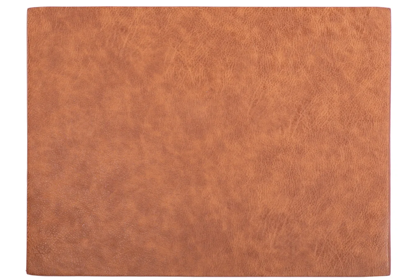 Placemat Artificial Leather Caramel 45x33cm