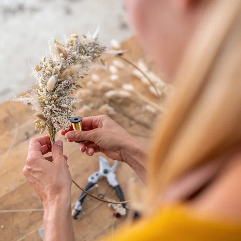 Dry flowers – create beautiful bouquets and wreaths that last