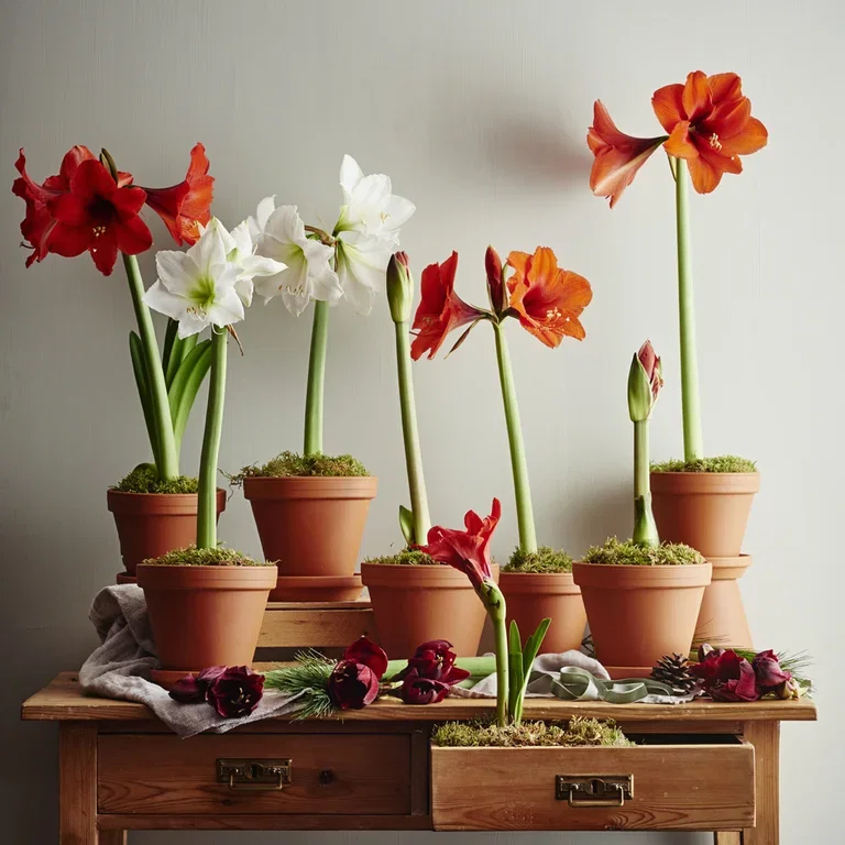 Get the amaryllis to bloom whenever you want