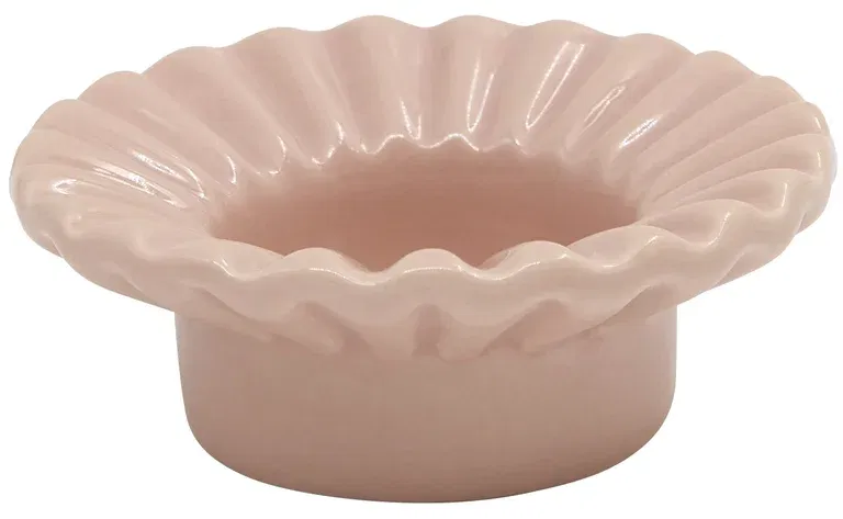 Ljusstake med krusidull