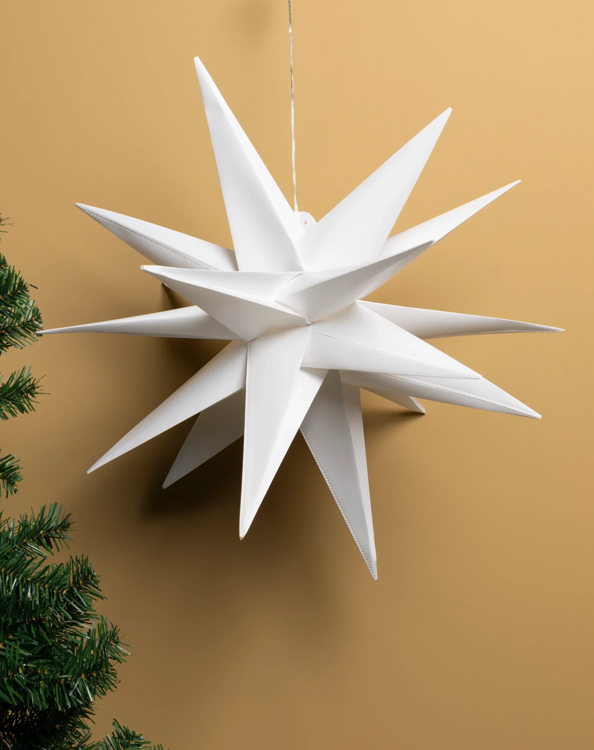 3D Stjärna med Belysning