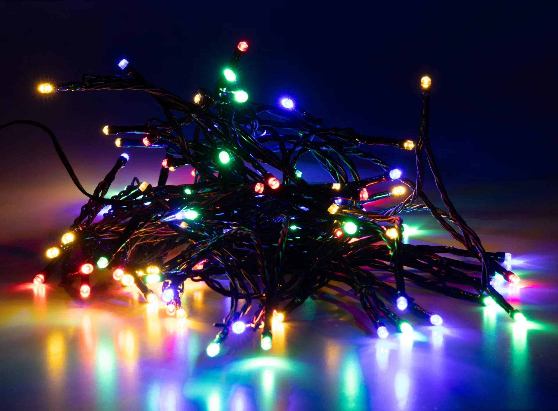 Flerfärgad Ljusslinga Complete