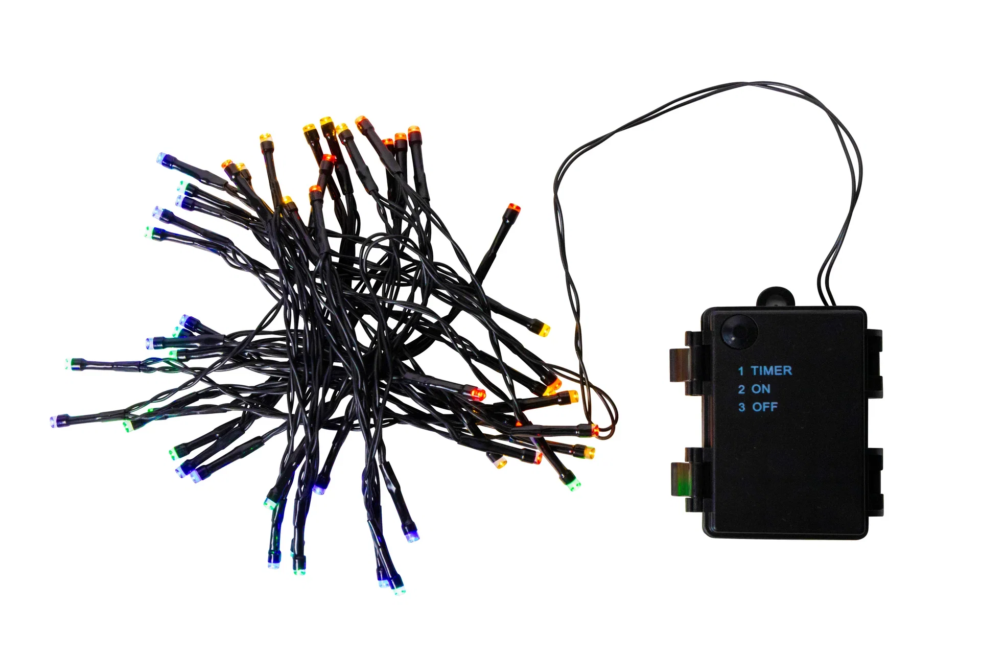 Ljusslinga Flerfärgad Batteri