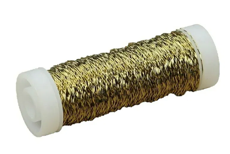 Buljongtråd dekoration Guld