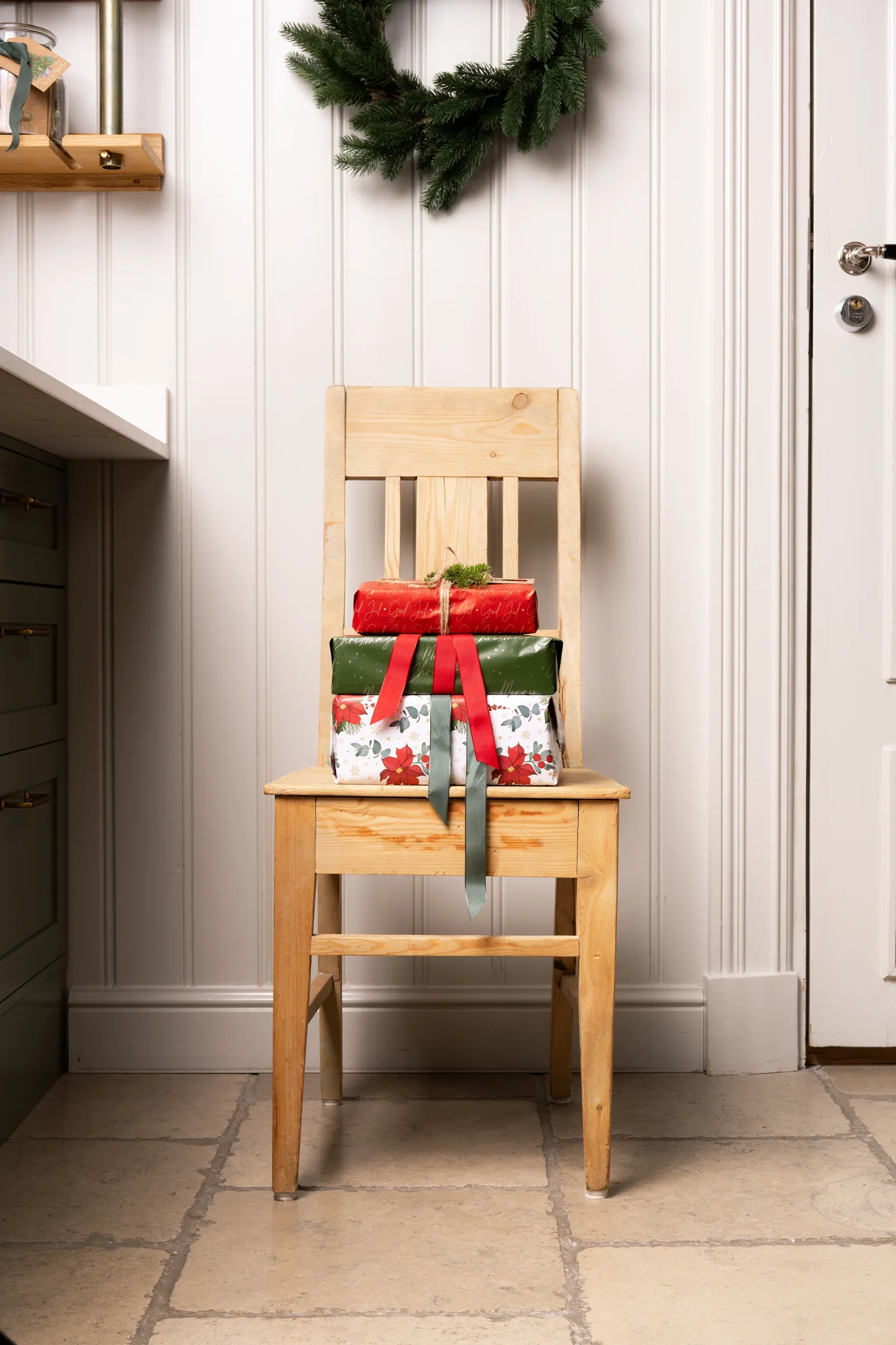 Julpapper Merry Christmas