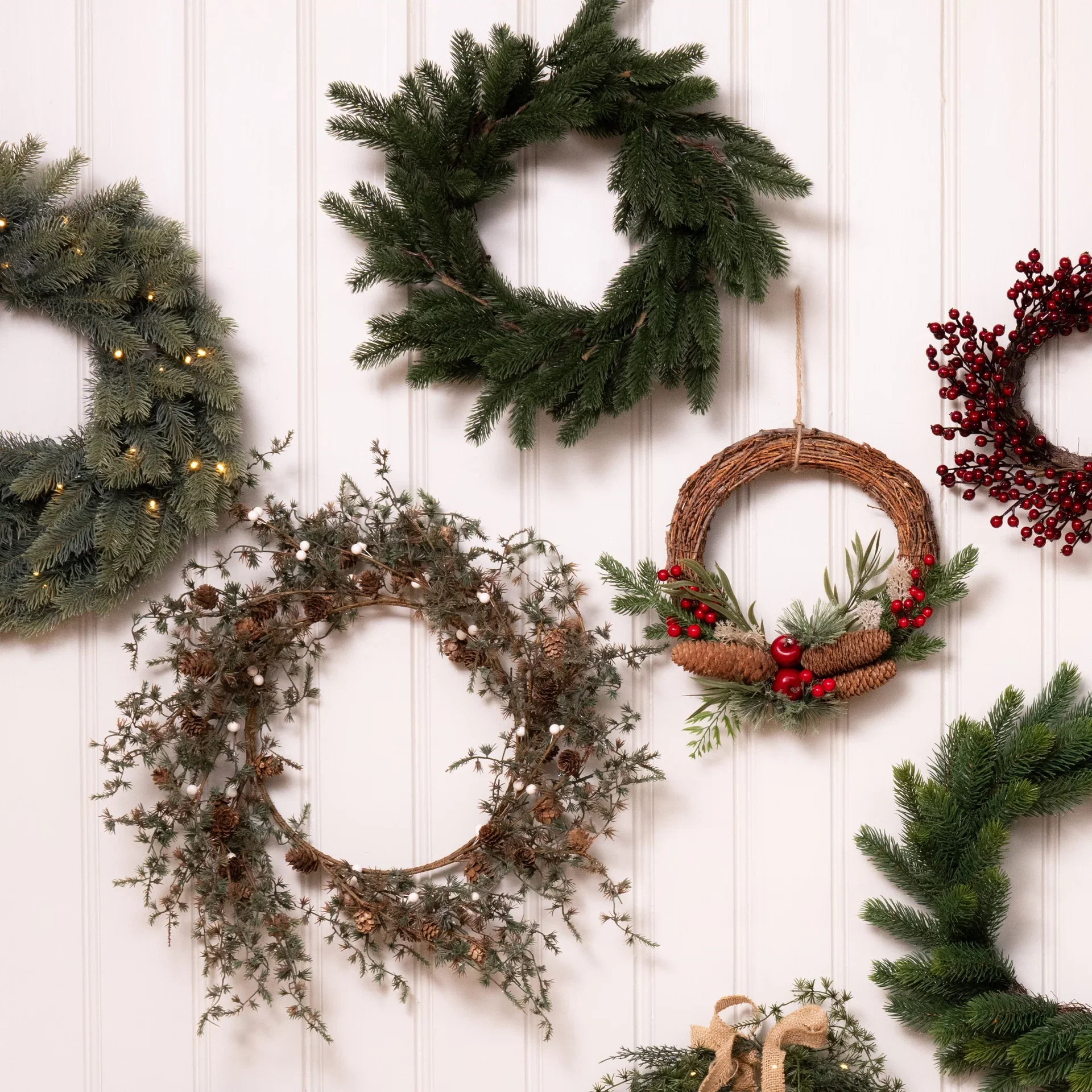 Krans Rosalinda konstgjord