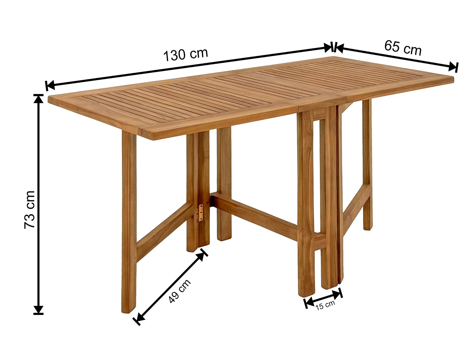 Klaffbord Skanden Teak