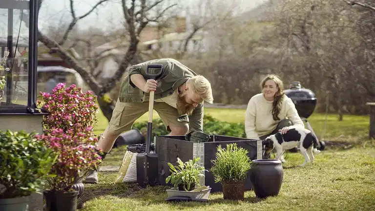 Planteringslåda för nybörjare