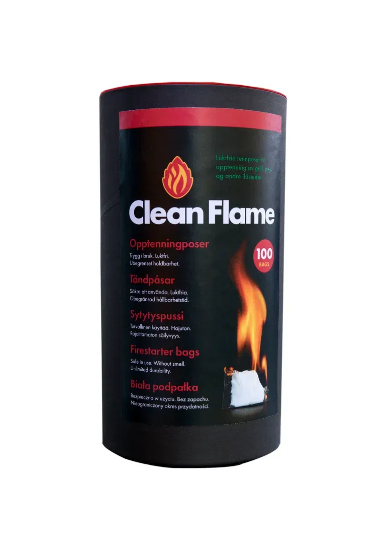 Tändpåse Clean Flame 100-p
