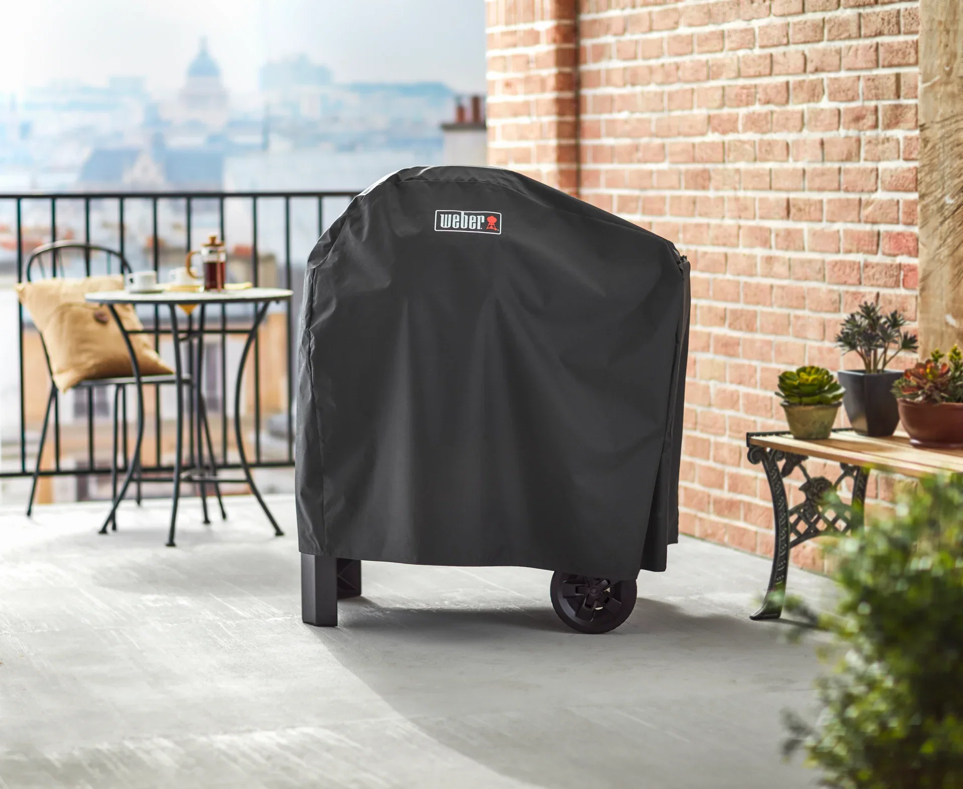 Grillöverdrag premium Weber Pulse med vagn