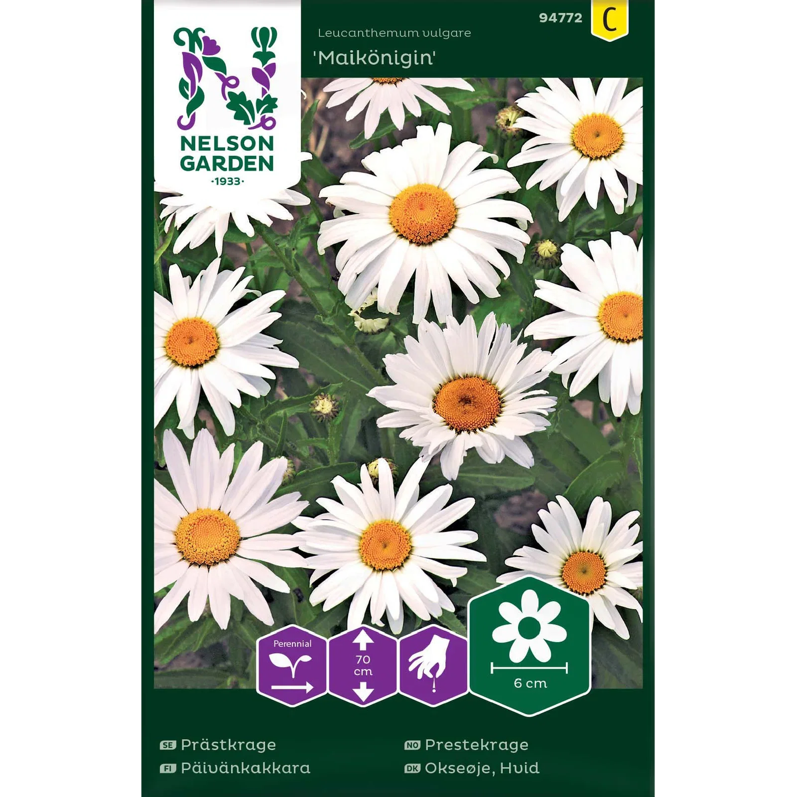 Prästkrage 'Maikönigin'