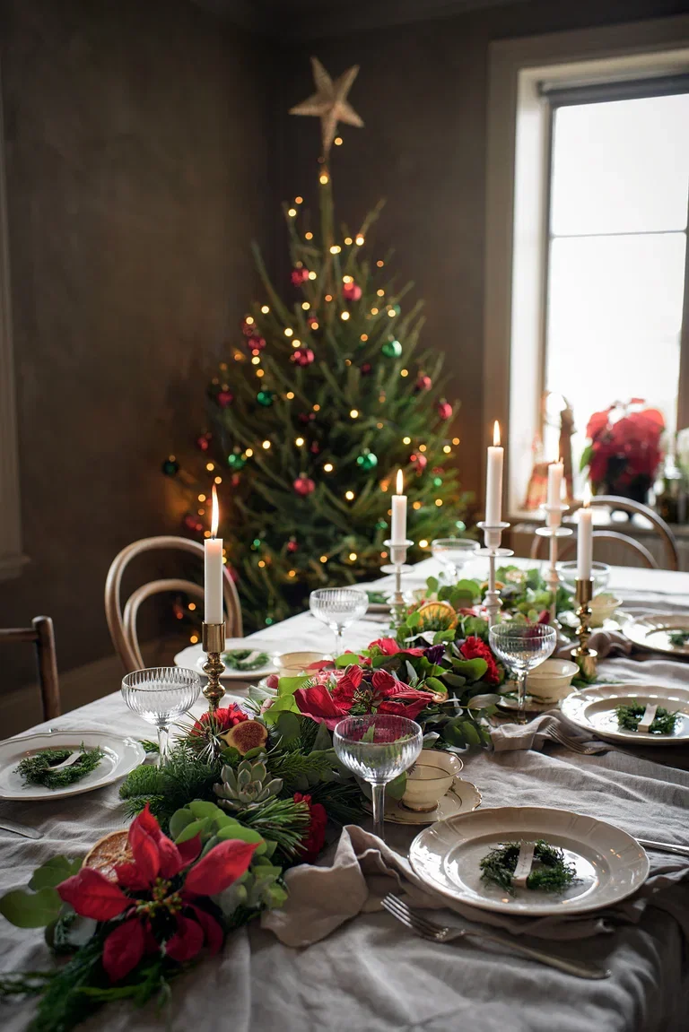 Julstjärna flergrenad