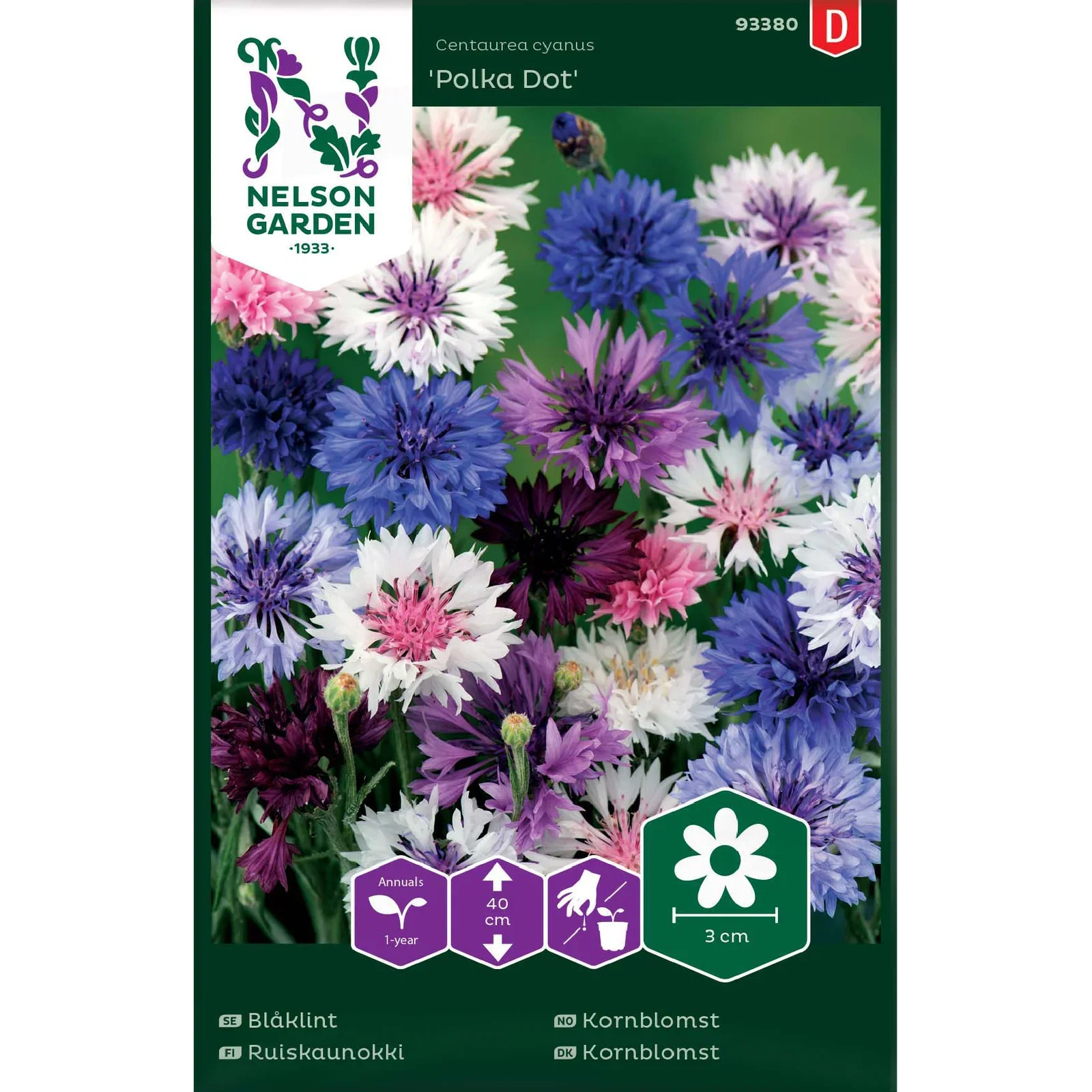 Blåklint 'Polka Dot'