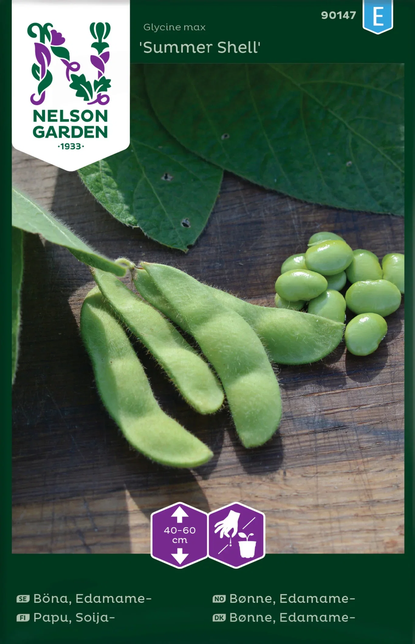 Edamame Böna 'Summer Shell'