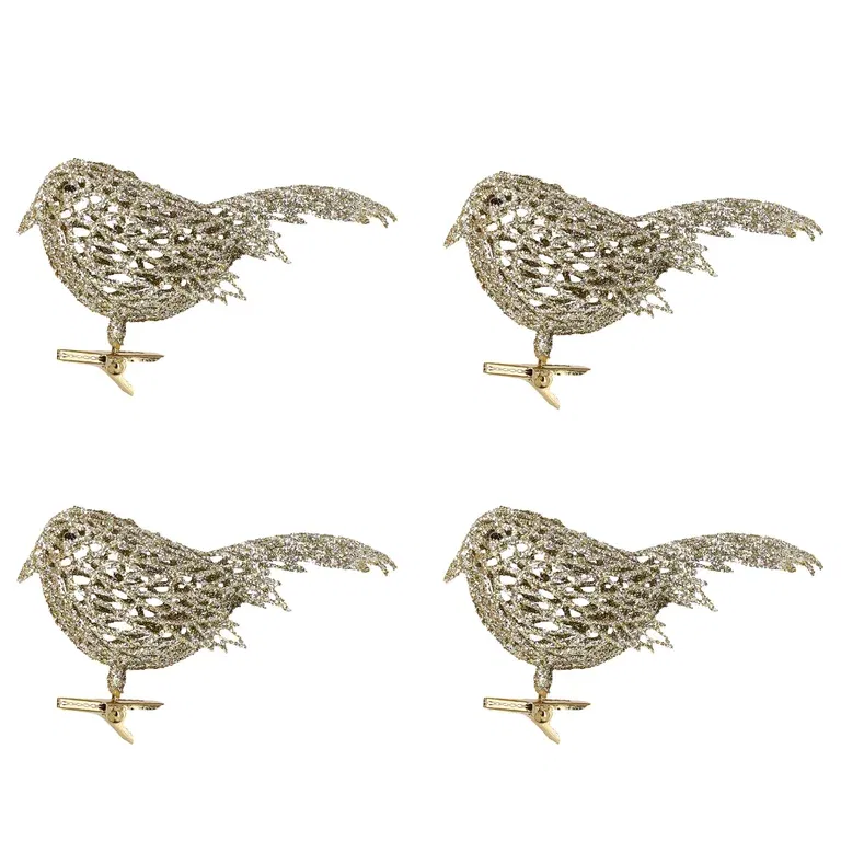 Julpynt Fåglar clip-on