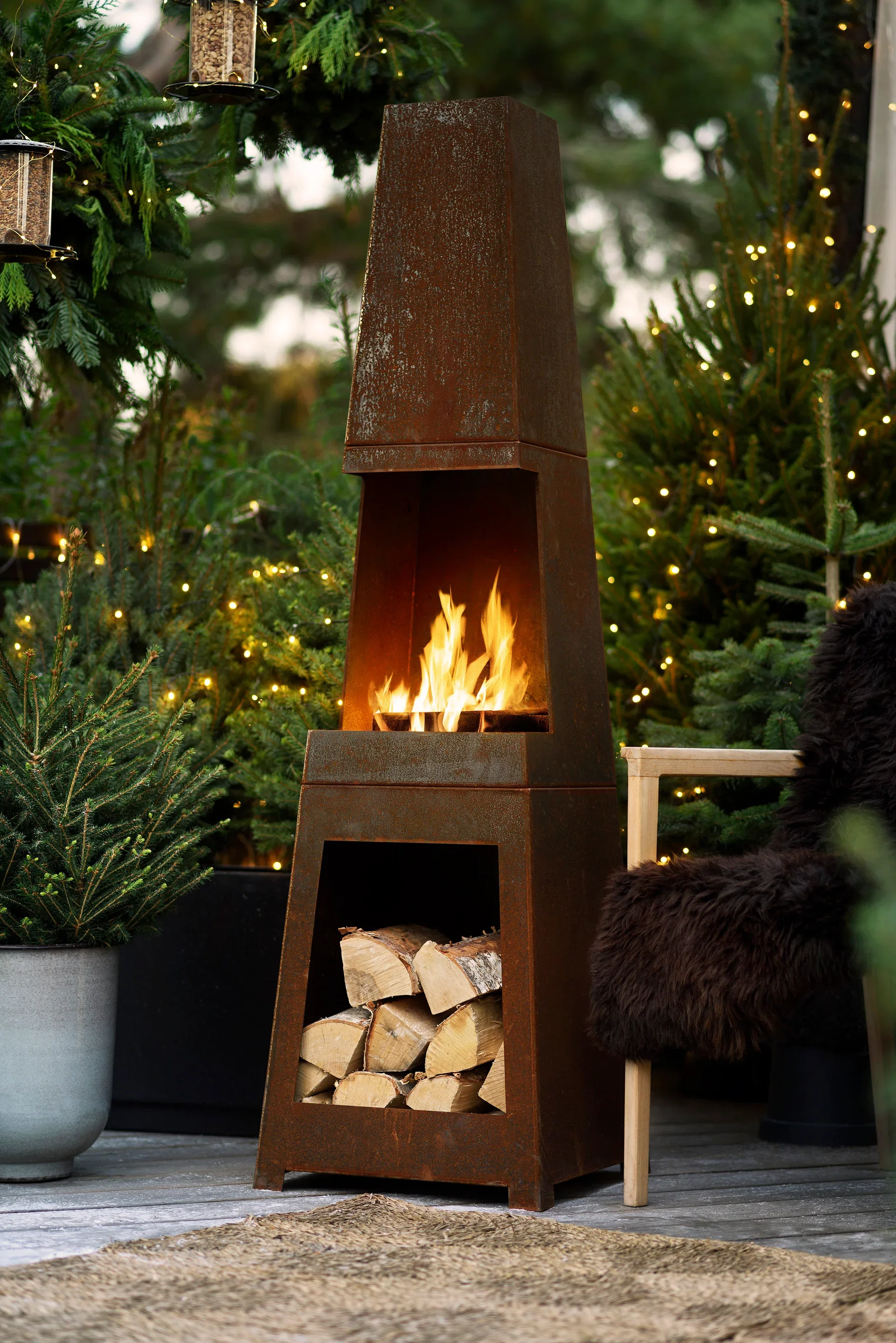 Utomhuskamin Sanna