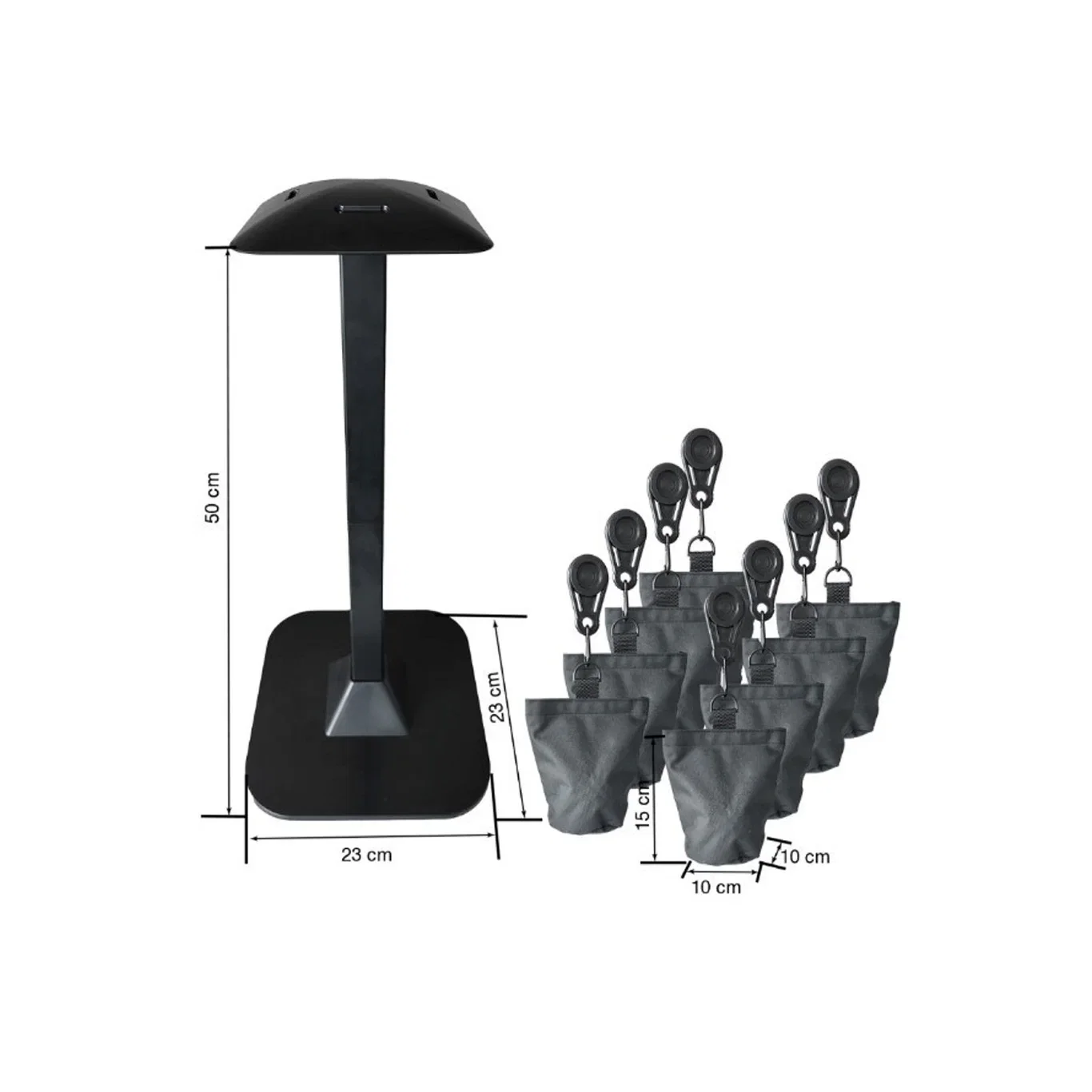 Stödset till möbelskydd