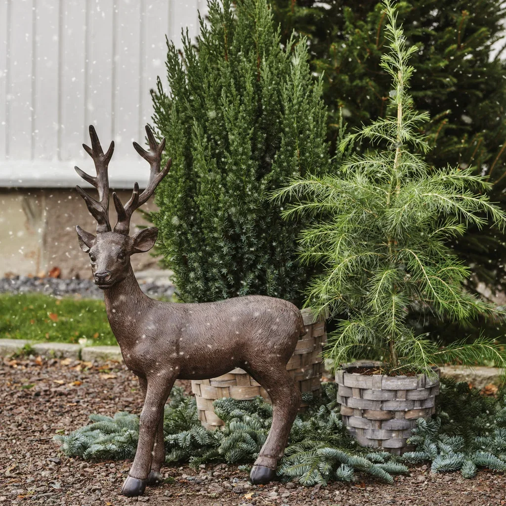 Dekoration hjort Cervus