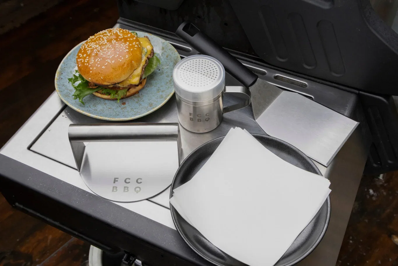 Hamburgerpress Smasher Kit