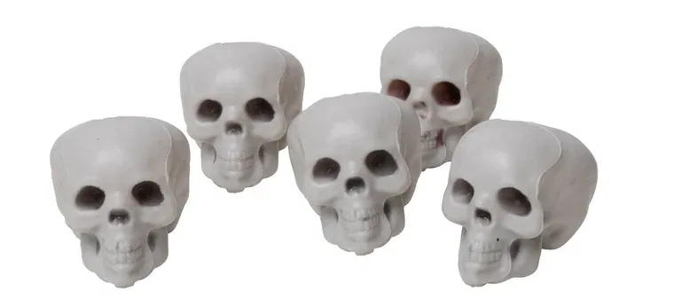 Halloweendekoration dödskallar