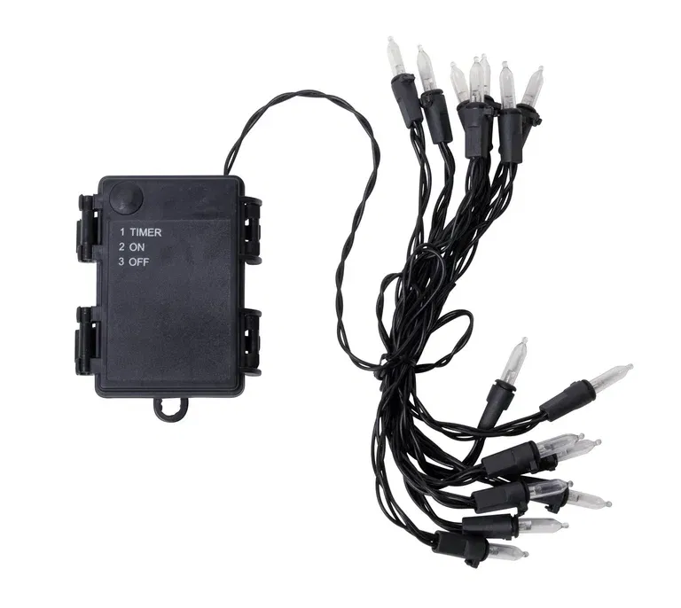 Ljusslinga med Flameffekt