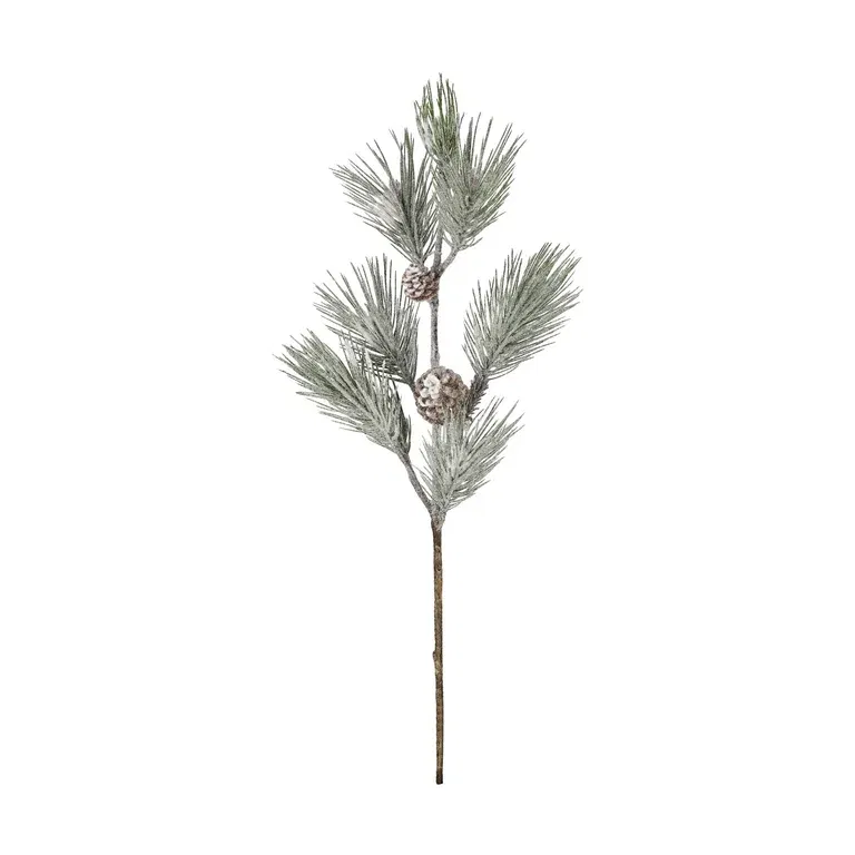 Tallgren kottar och snö konstgjord