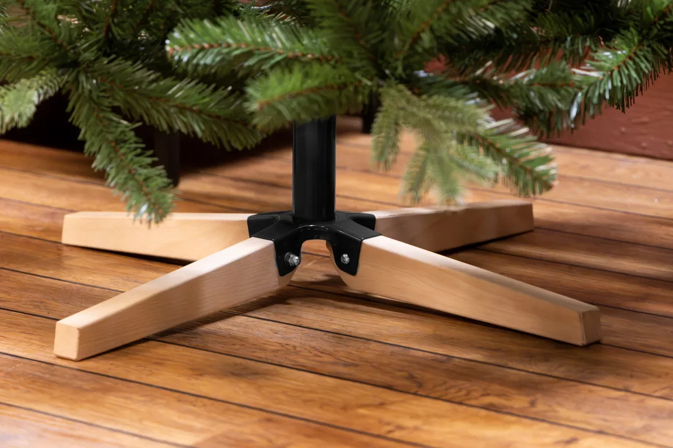 Julgransfot för konstgran