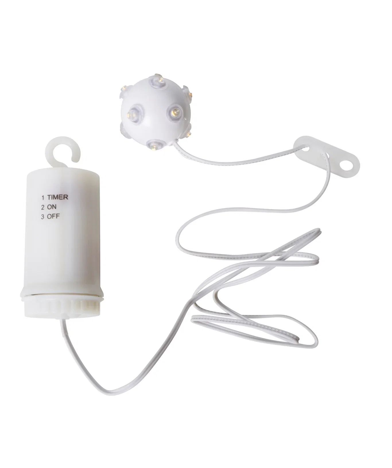 Batteridriven ljuskälla för adventsstjärna