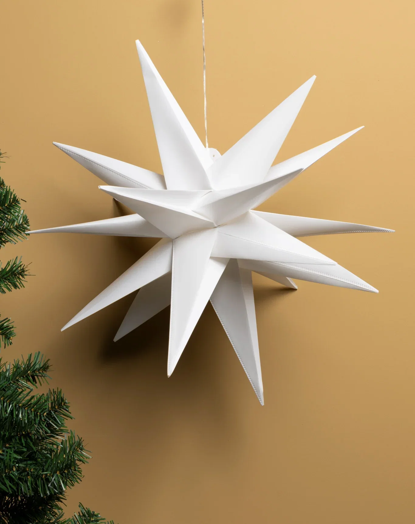 3D Stjärna med Belysning