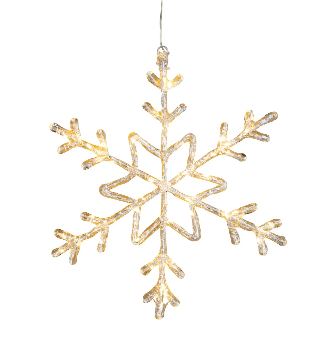 Snöflinga med Belysning