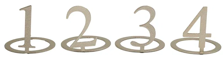 Ljusdekor adventsiffror