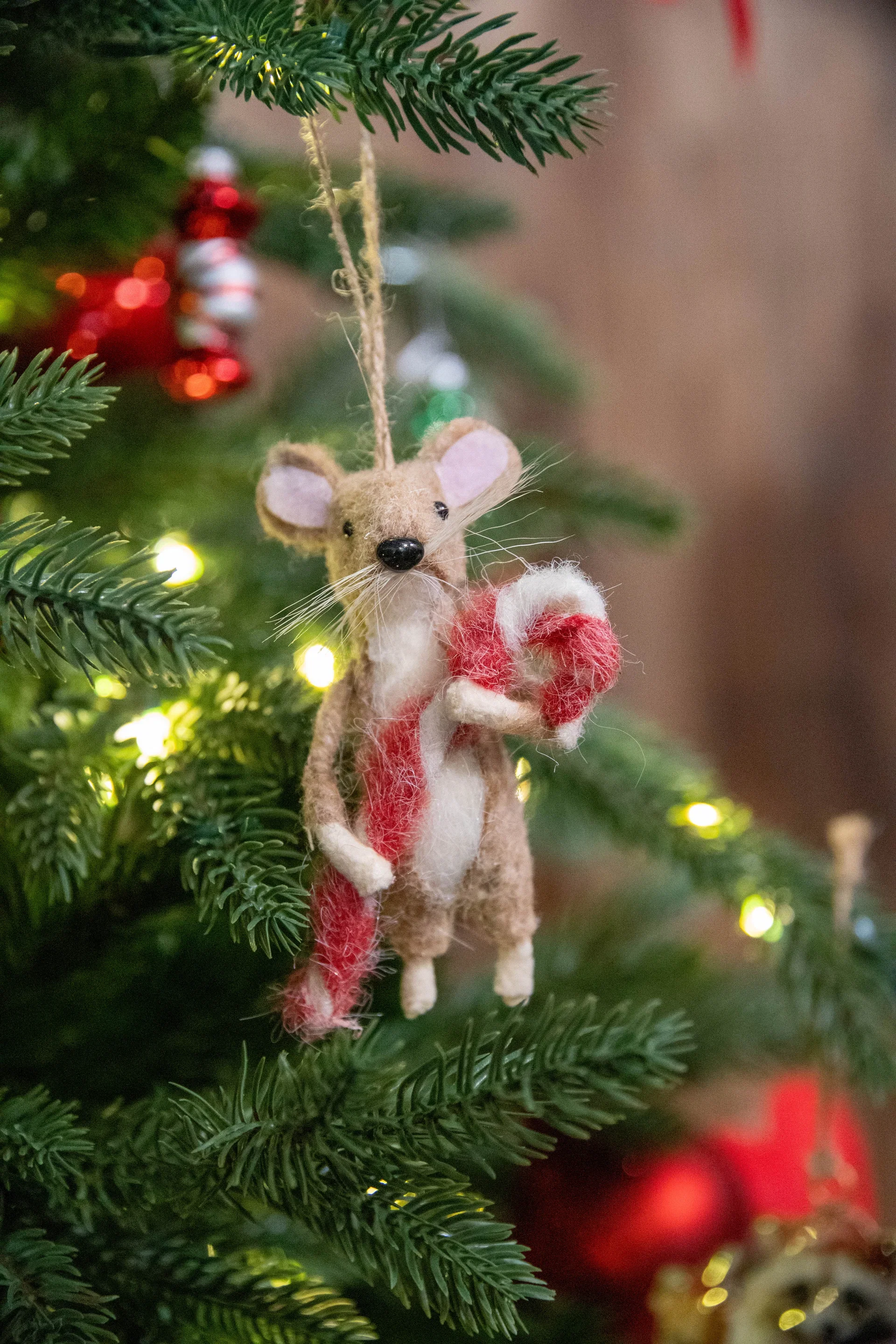 Julgransdekorationer Marius mus