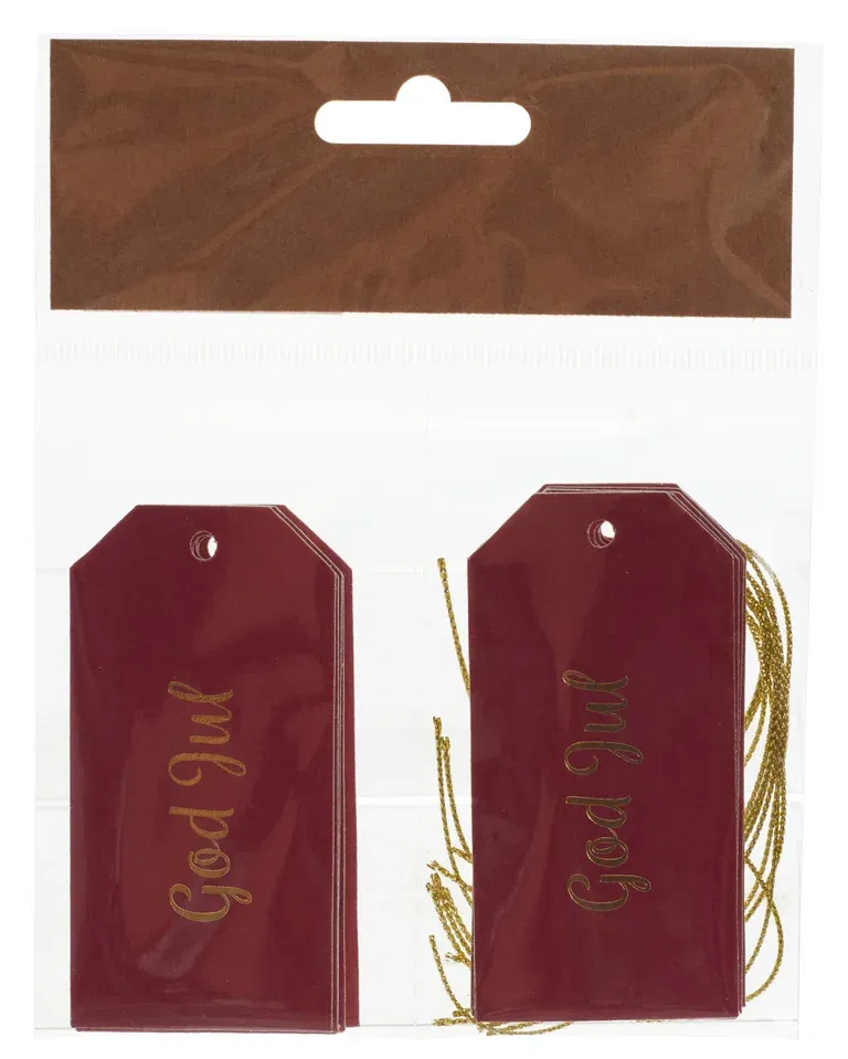 Julklappsetiketter God jul