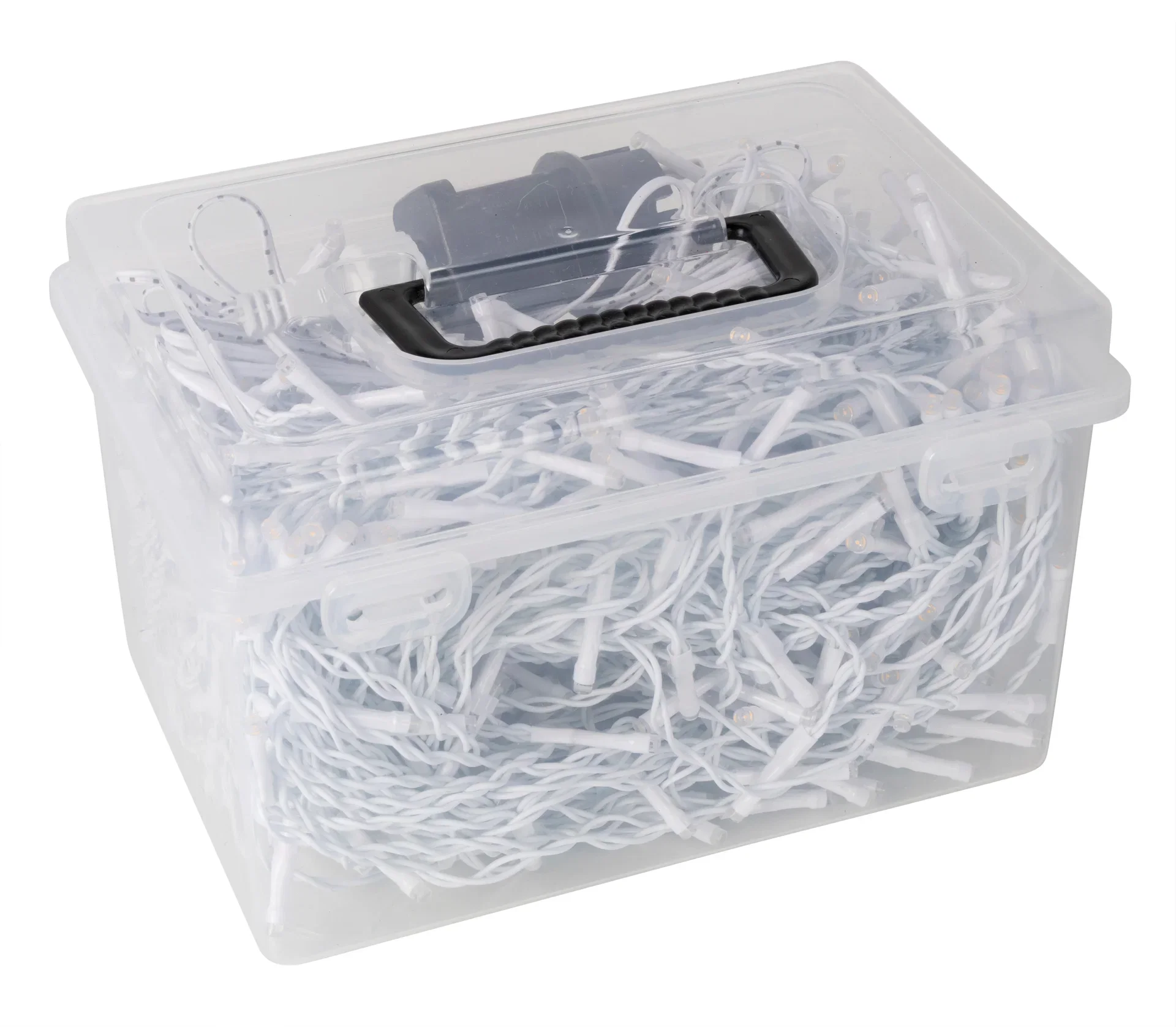 Ljusslinga Istappar Transparent Complete