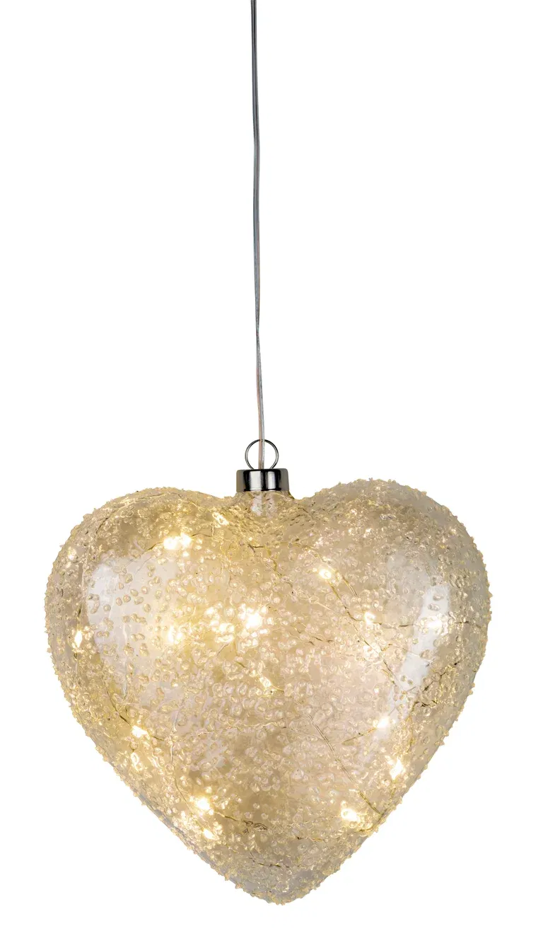 Glashjärta LED