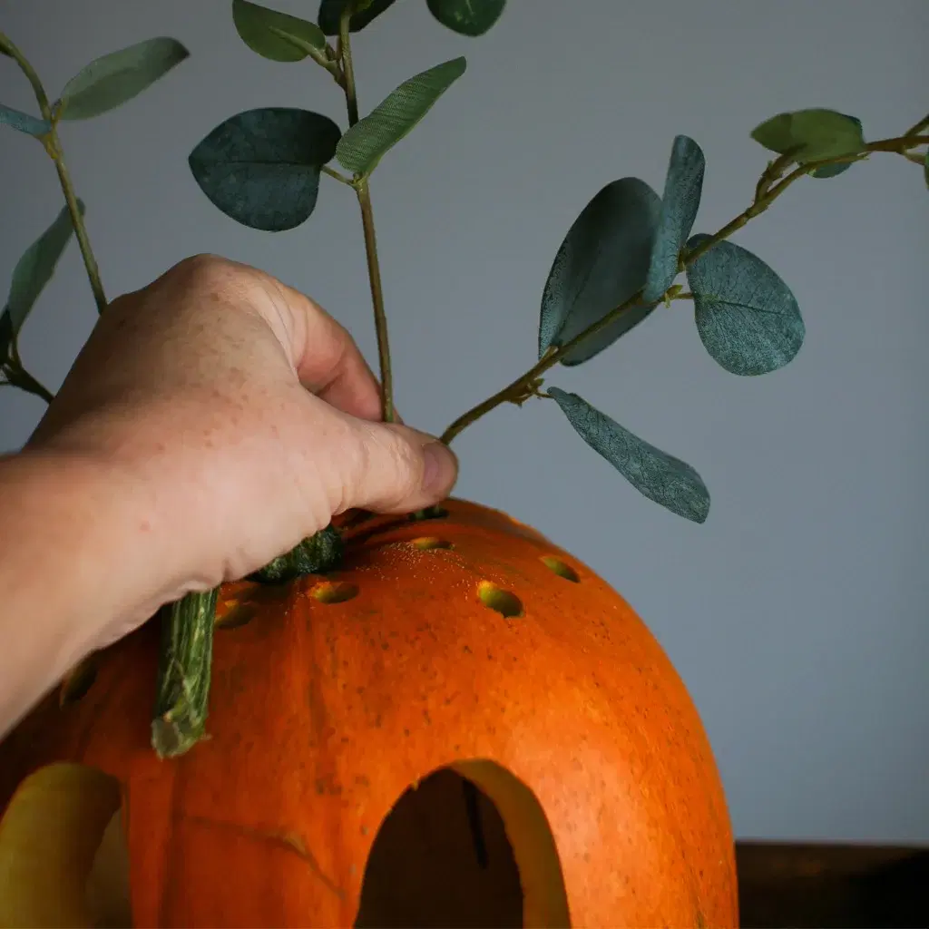 6. Arrangera blommorna